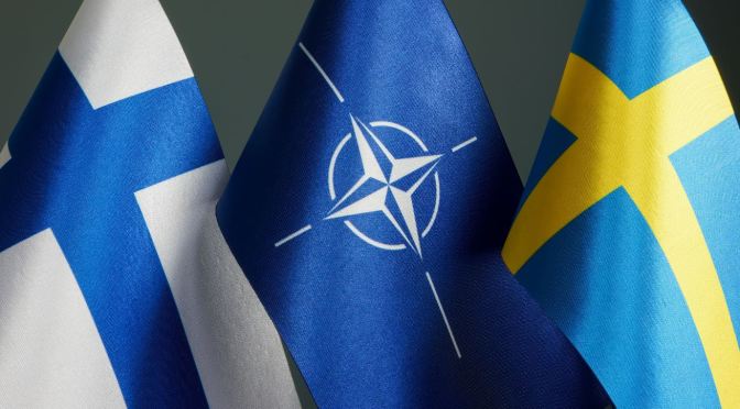 Trends relevant to the NATO memberships of Finland and Sweden: Measuring political stability and to absence of violence and terrorism